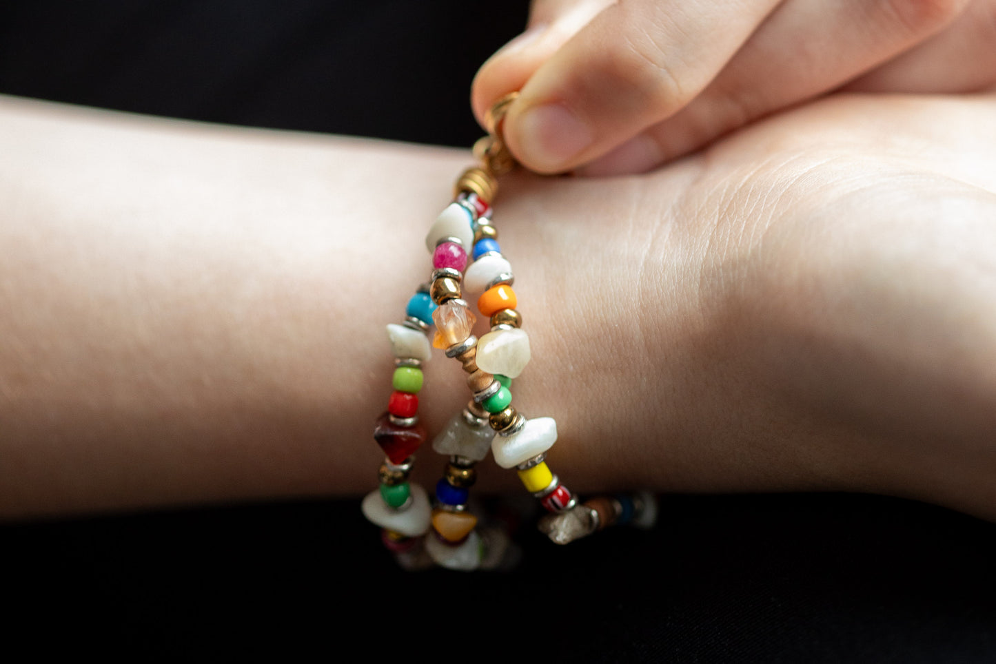 Armband 3 pärlrader