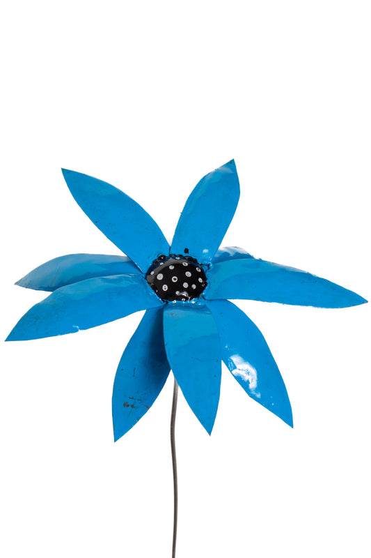 Blå blomma 61 cm återbruk
