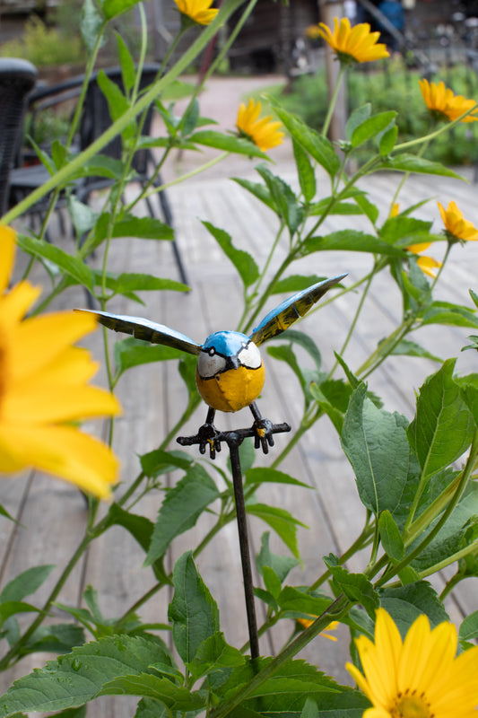 Flygande blåmes på pinne återbruk
