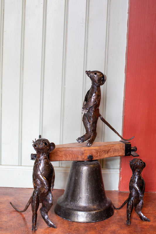 Brun SURIKAT 23 cm återbruk