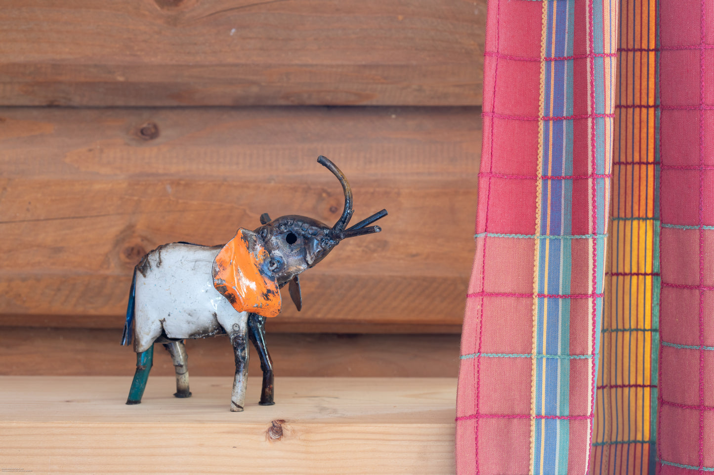 Färgglad elefant 16 cm återbruk