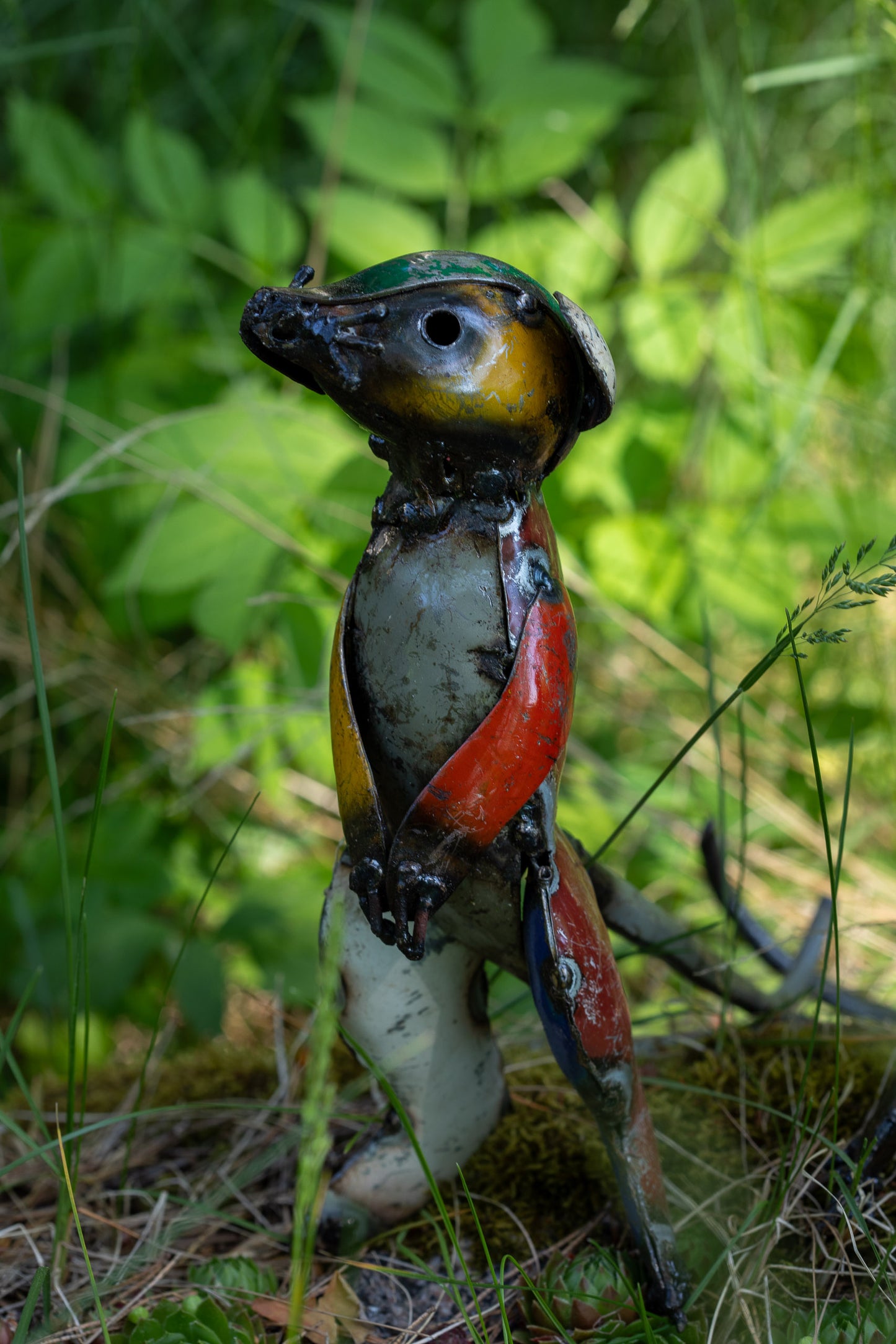 Färgglad surikat 22 cm återbruk