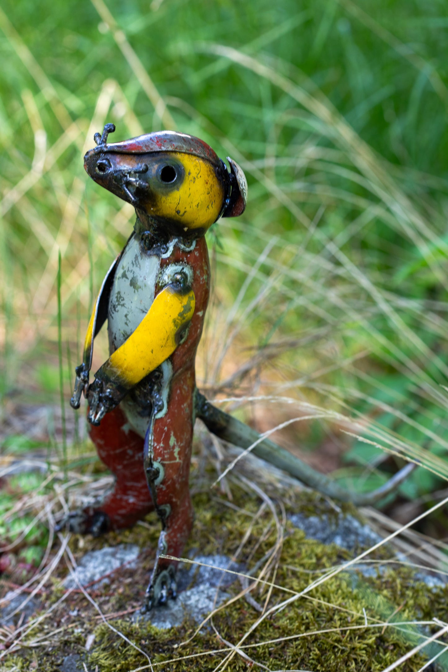 Färgglad surikat 22 cm återbruk