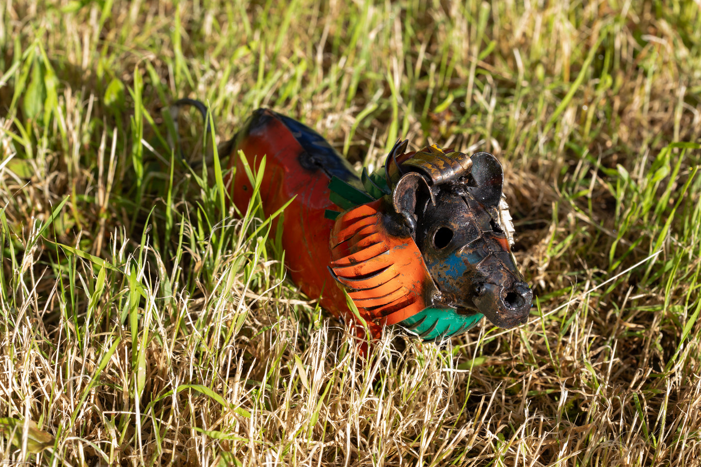 Färgglatt lejon 16 cm återbruk