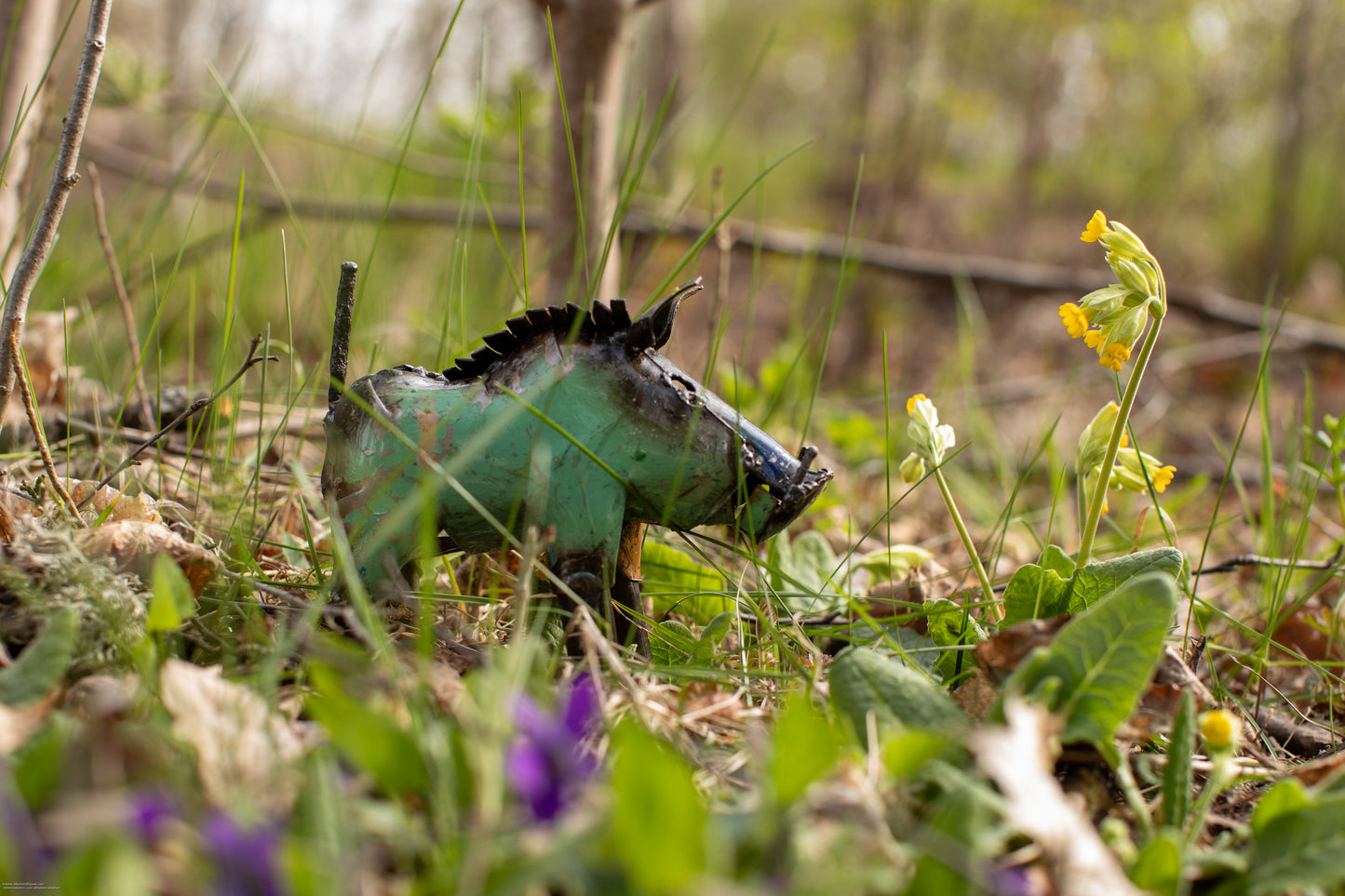Färgglatt vårtsvin 14 cm återbruk