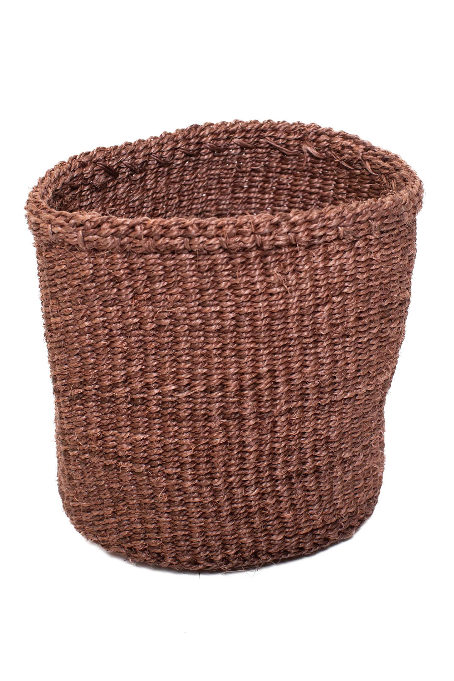 Förvaringskorg 15 cm brun sisal