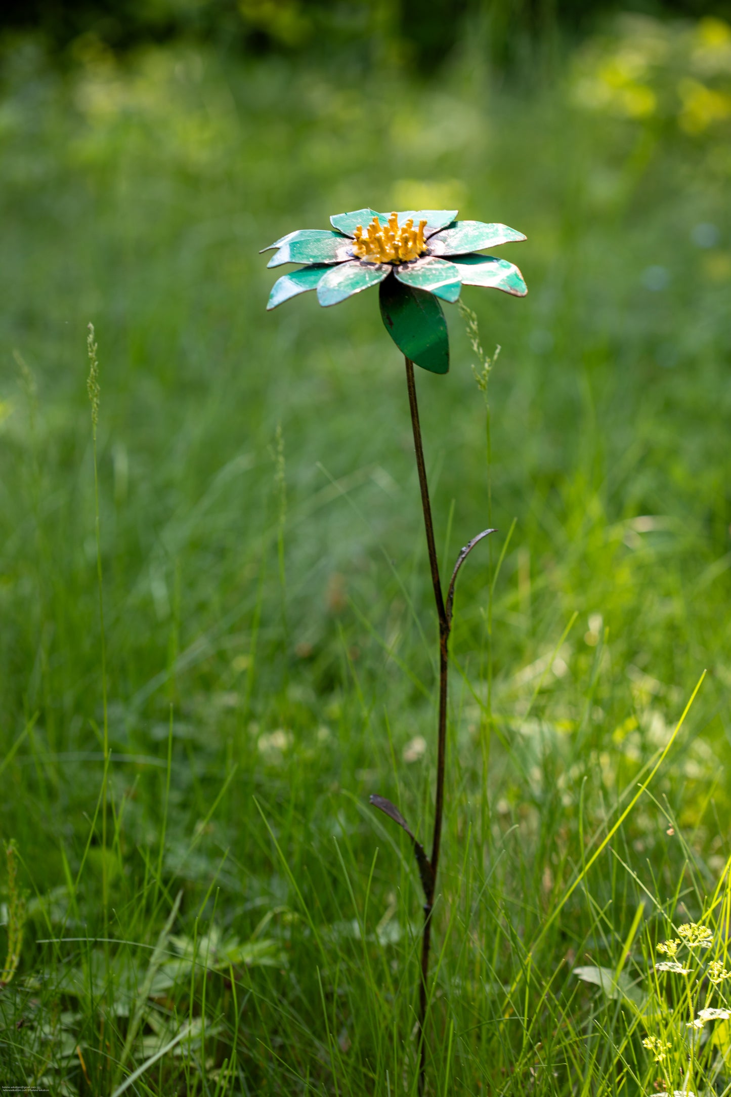 Grön aster 68 cm återbruk