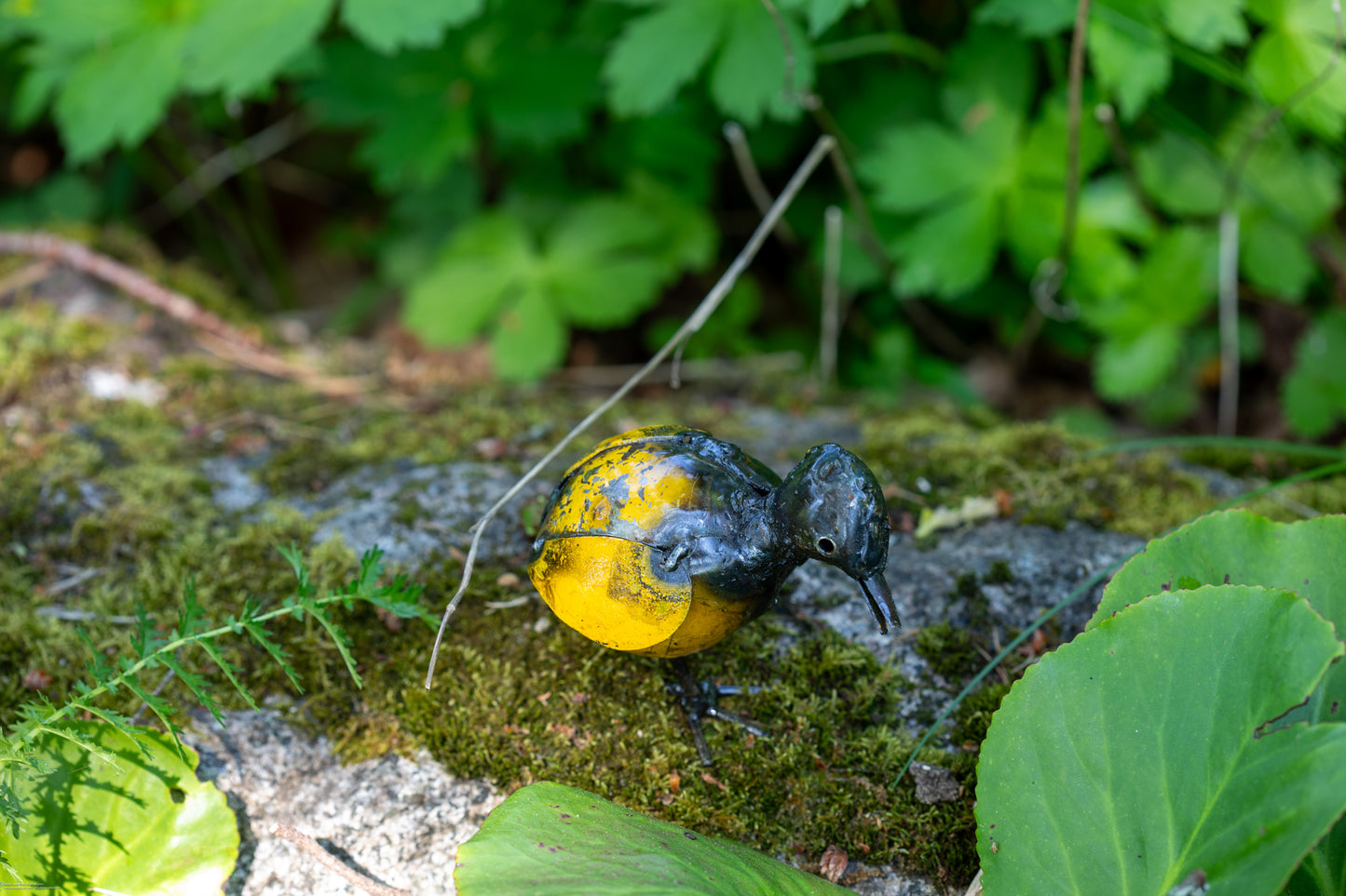 Gul KYCKLING 10 cm återbruk