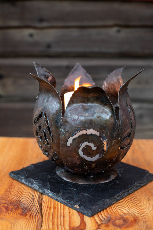 Marschallhållare blomma 18 cm återbruk