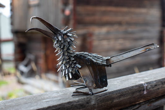 NÄSHORNSFÅGEL 30 cm återbruk