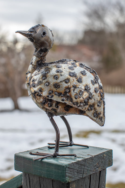 PÄRLHÖNA kyckling 20 cm återbruk