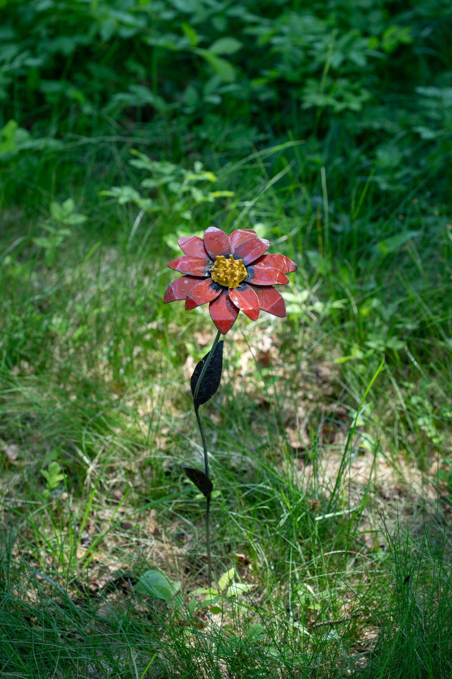 Röd aster 68 cm återbruk