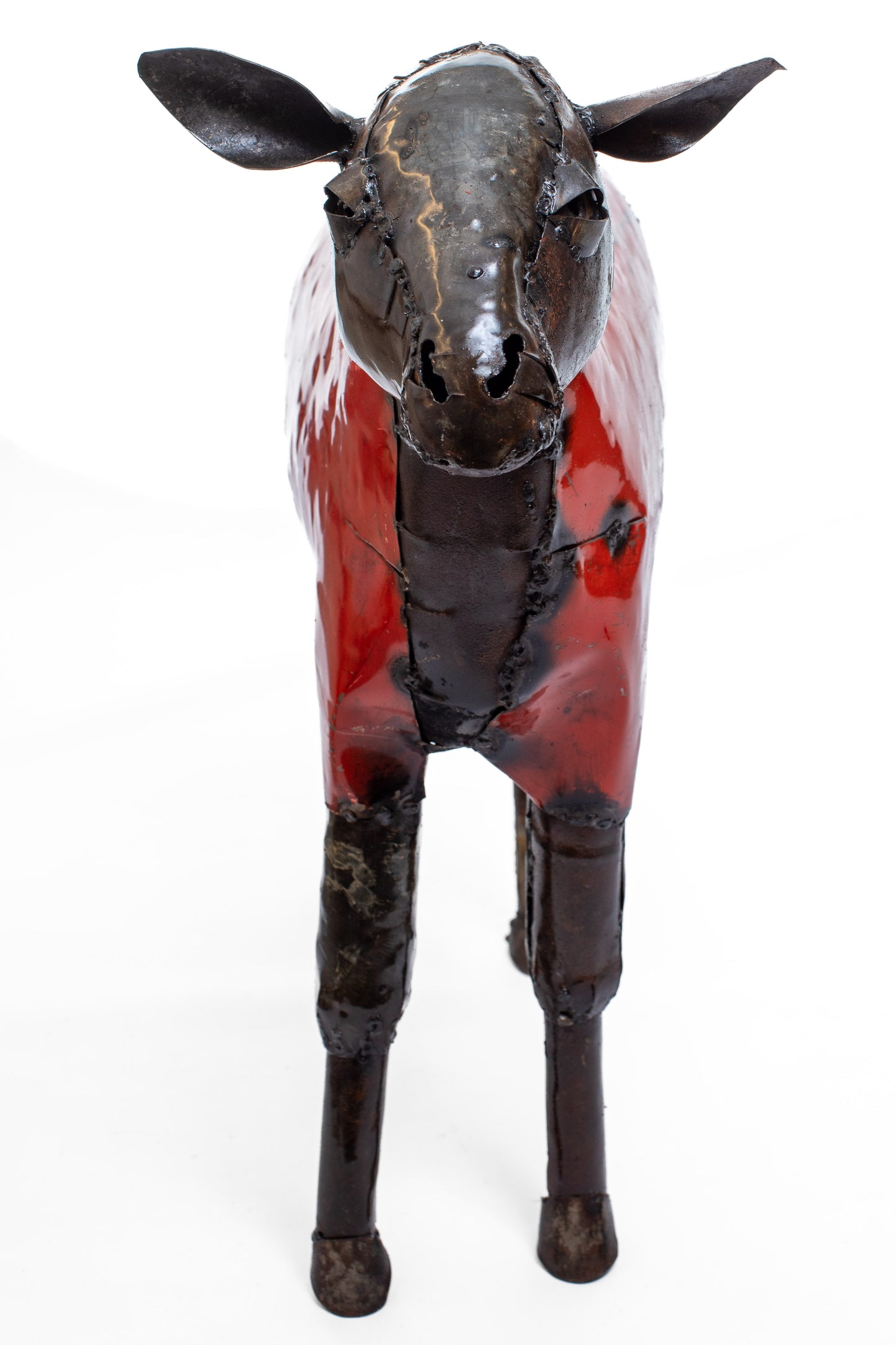 Rött FÅR 71 cm återbruk