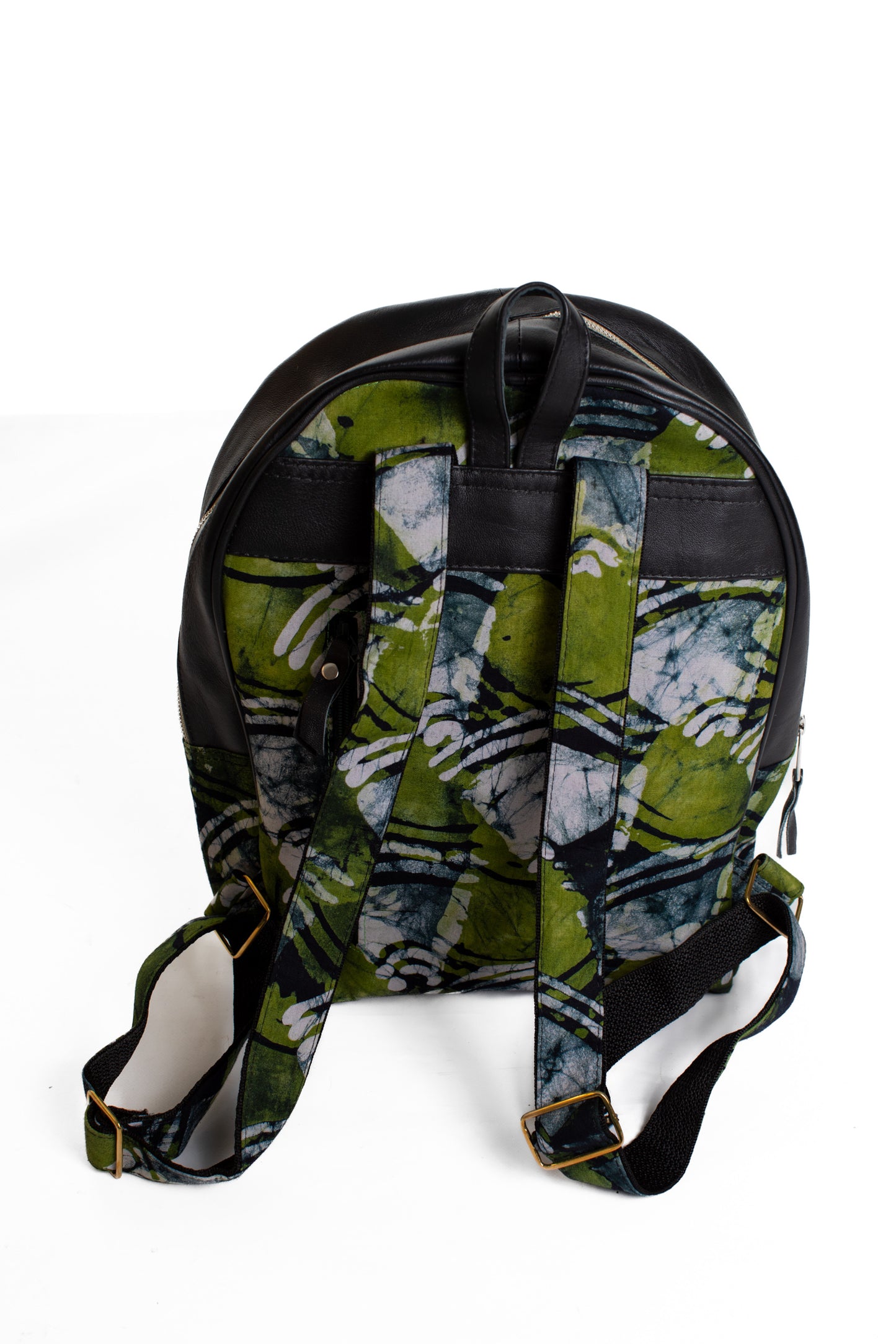 Ryggsäck kitenge grön