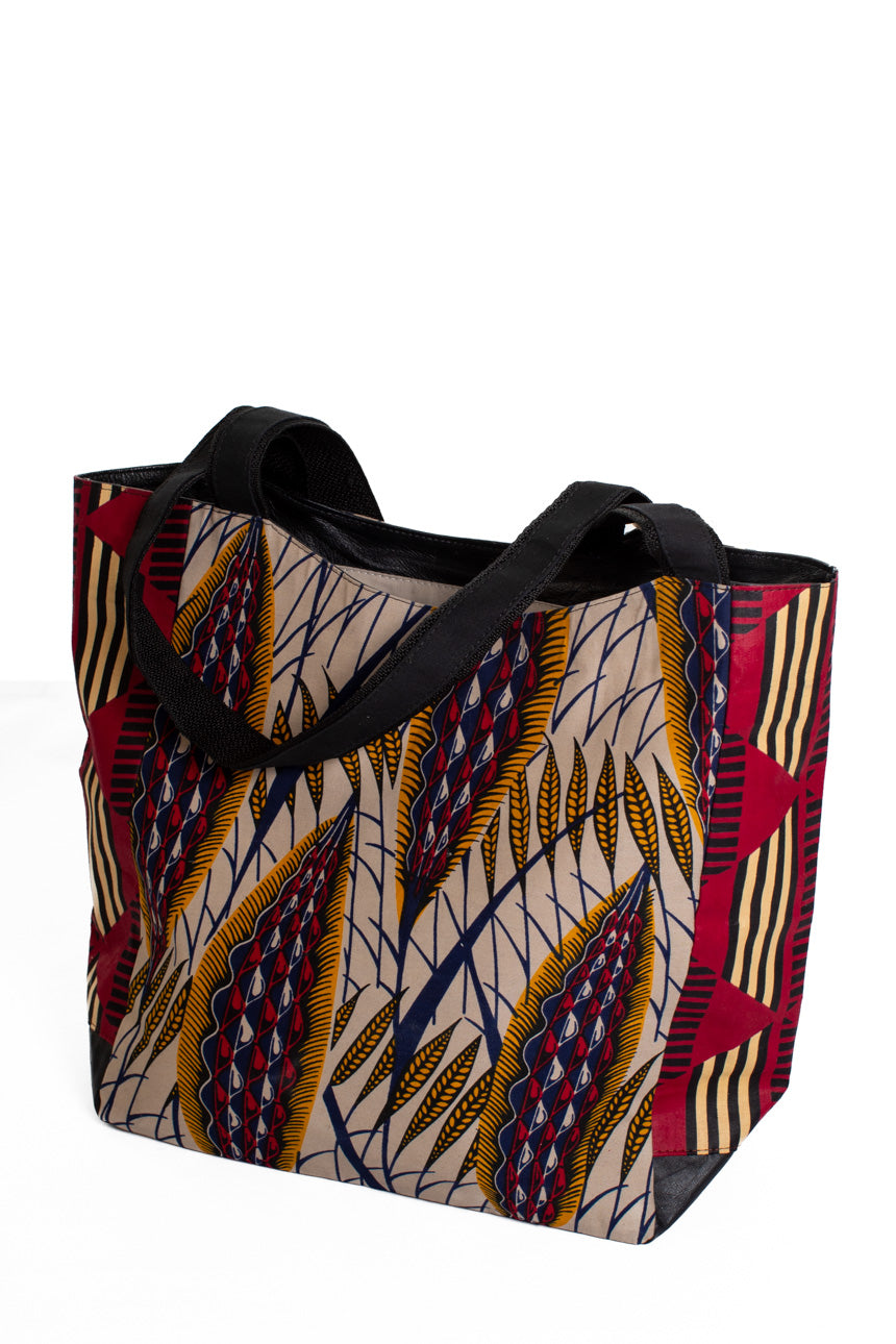 Shopperväska 37 cm olika blad