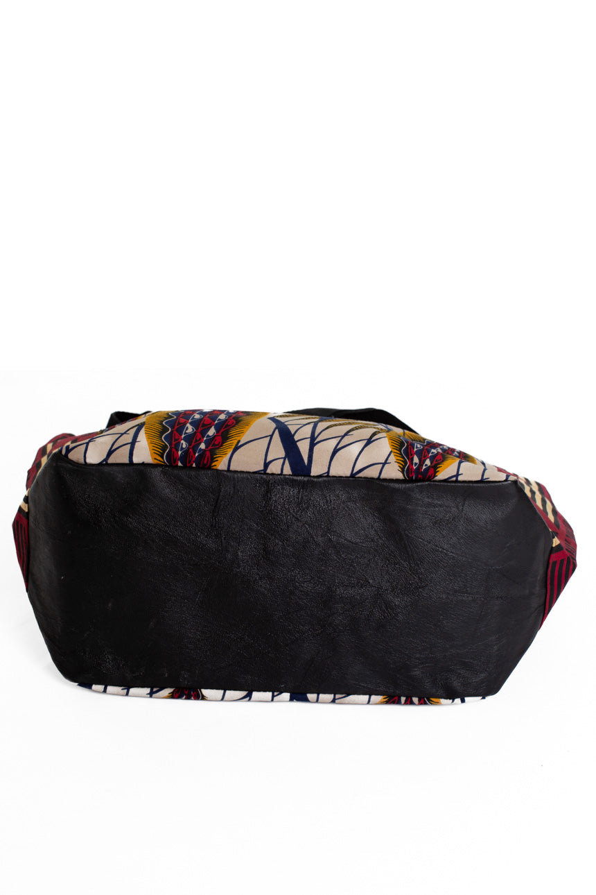 Shopperväska 37 cm olika blad