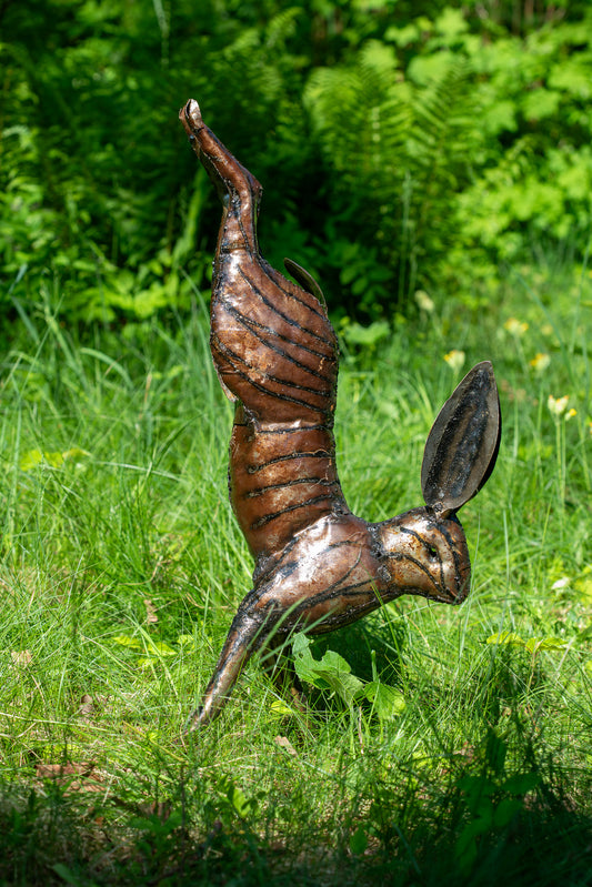 Skuttande hare ned återbruk