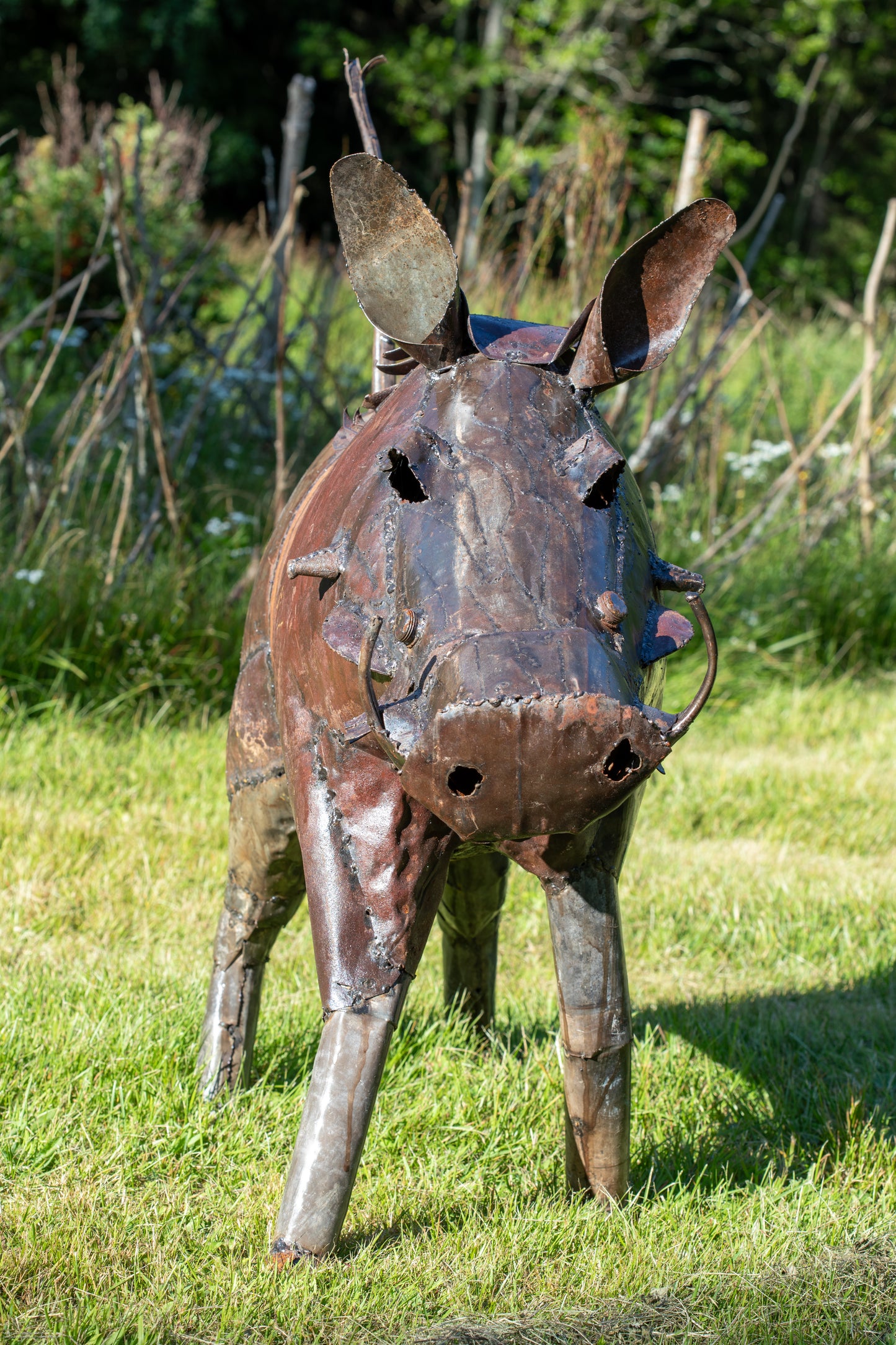 Brunt vårtsvin 115 cm återbruk