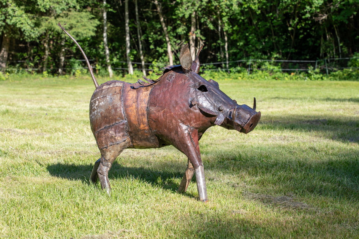 Brunt vårtsvin 115 cm återbruk