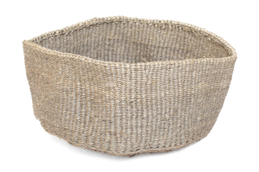 Förvaringskorg 16 x 37 cm grå sisal