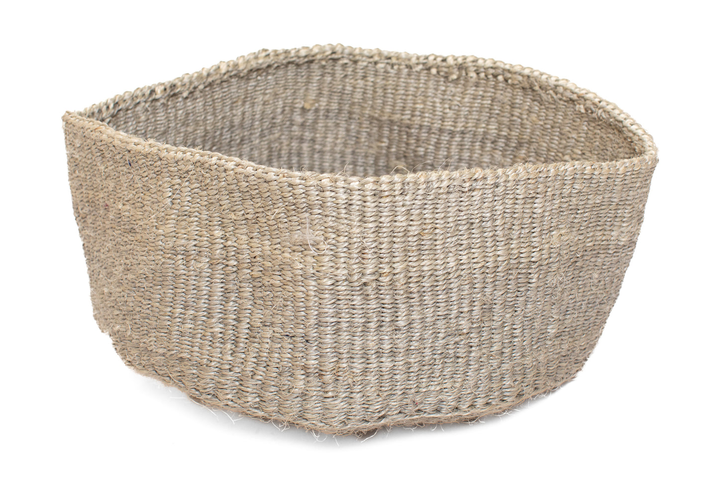 Förvaringskorg 16 x 37 cm grå sisal