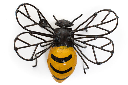 Gul HUMLA 16 cm återbruk