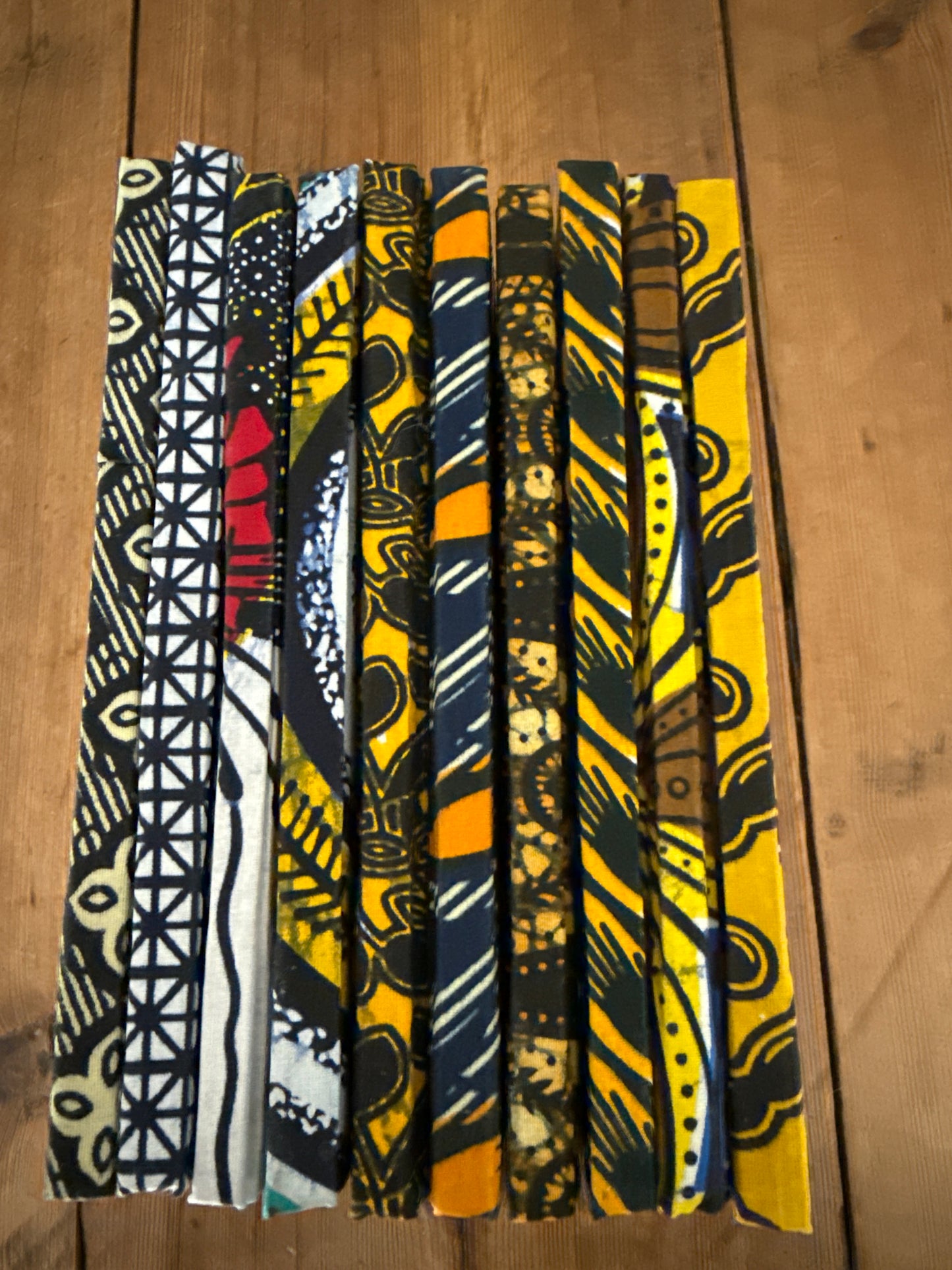  Handbunden anteckningsbok i kitengetyg – Uganda | Pamoja